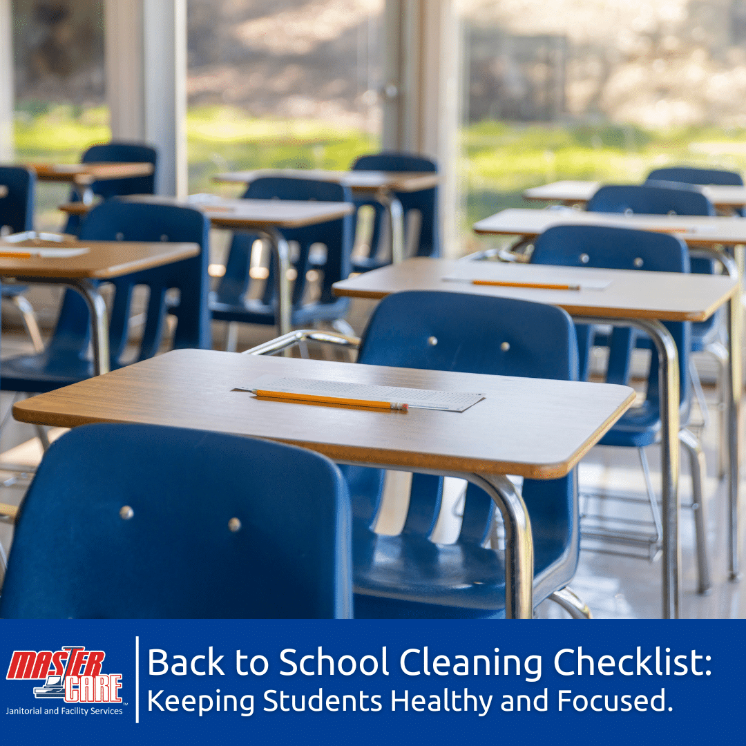 a school cleaning checklist to keep students healthy and focused.